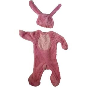 Bunny Costume Rubie's Noah's Ark Rabbit Bunny Romper  Easter Pink 6-12 Month